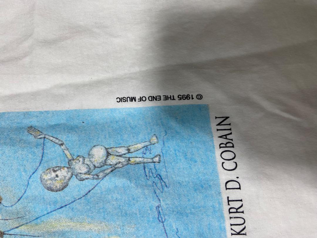 デッドストック　nirvana カート　追悼　Tシャツ　90年代