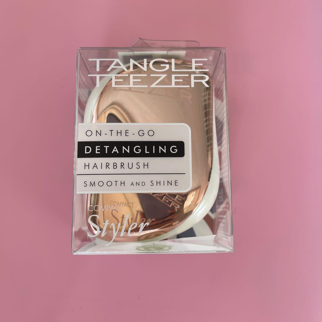TANGLE TEEZER COMPACT Styler ローズゴールドブラシ