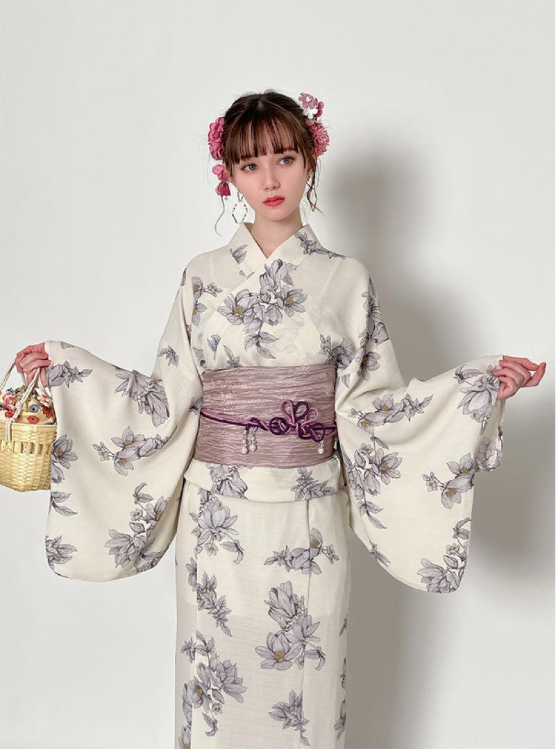 GRL グレイル　3点セット2Way花柄浴衣[gi1405] ワンピース