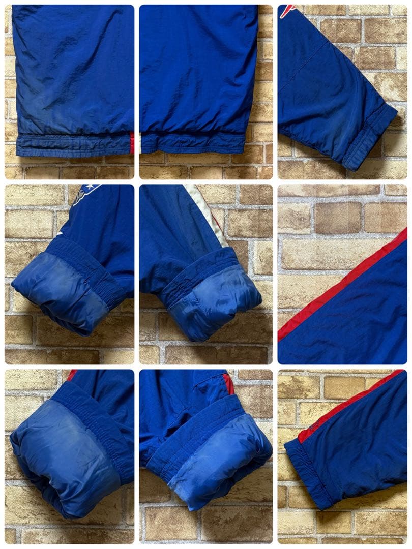 スターター NFL ニューイングランド・ペイトリオッツ 中綿 ジャケット XL スターター NFL ニューイングランド・ペイトリオッツ 中綿 ジャケット XL