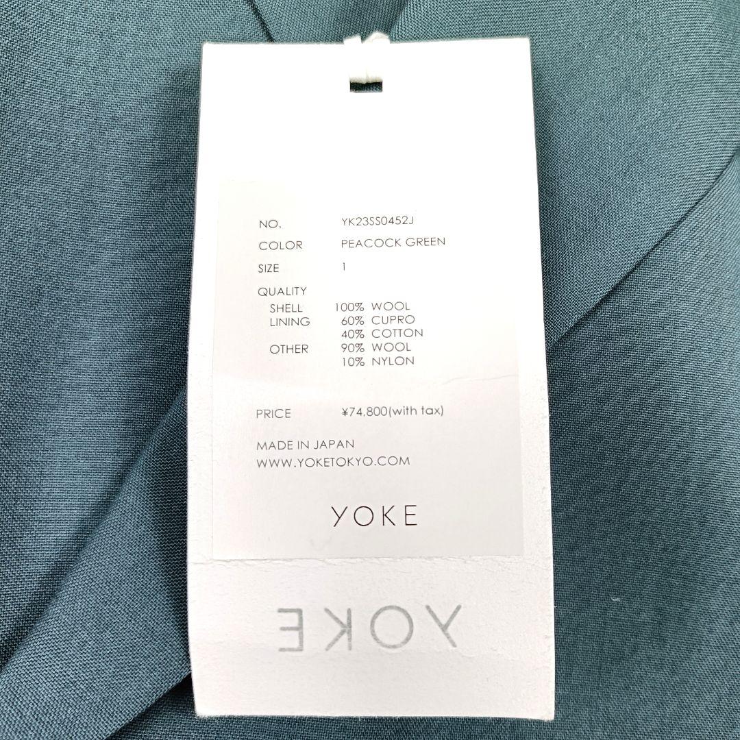 未使用 YOKE 23SS ダブル ブレストジャケット YK23SS0452J