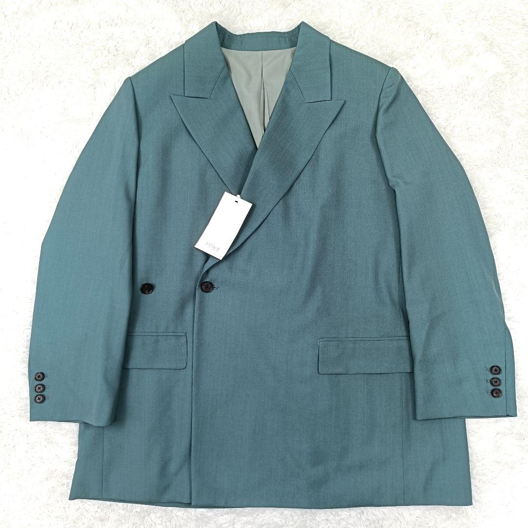 未使用 YOKE 23SS ダブル ブレストジャケット YK23SS0452J