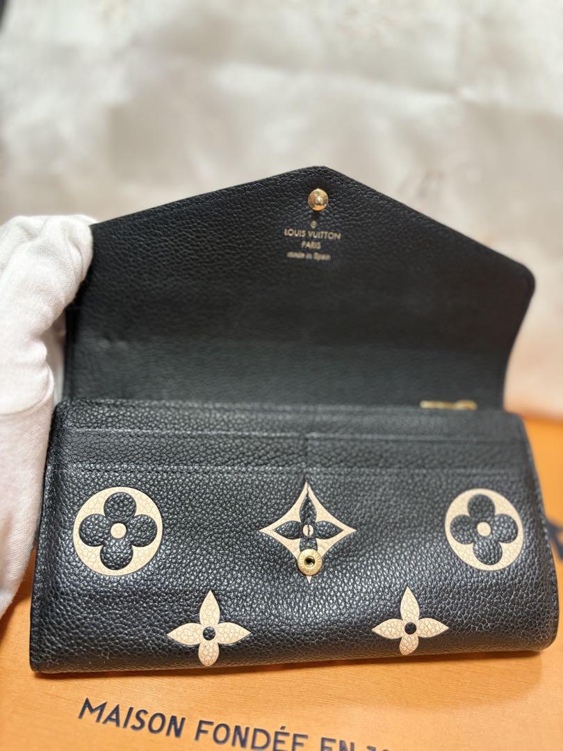 ルイヴィトン ポルトフォイユ・サラ Louis Vuitton 長財布ブラック