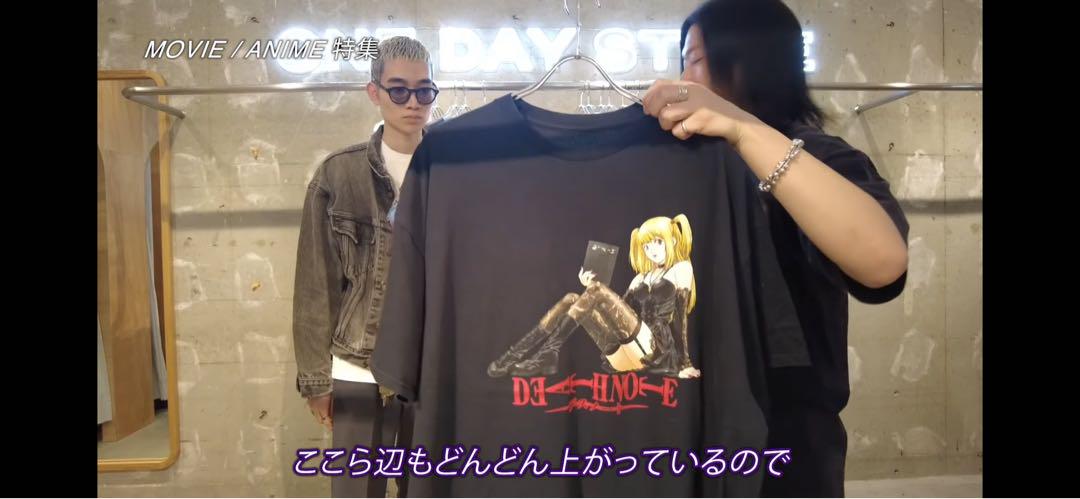 【状態良し】Death note デスノート ミサミサ　Tシャツ
