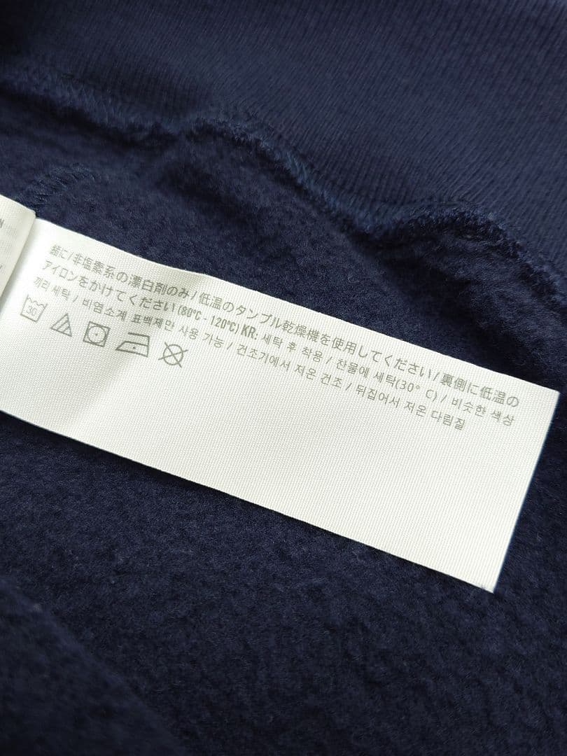 中古 アバクロ ネイビー パーカー Lサイズ 中古 アバクロ ネイビー パーカー Lサイズ