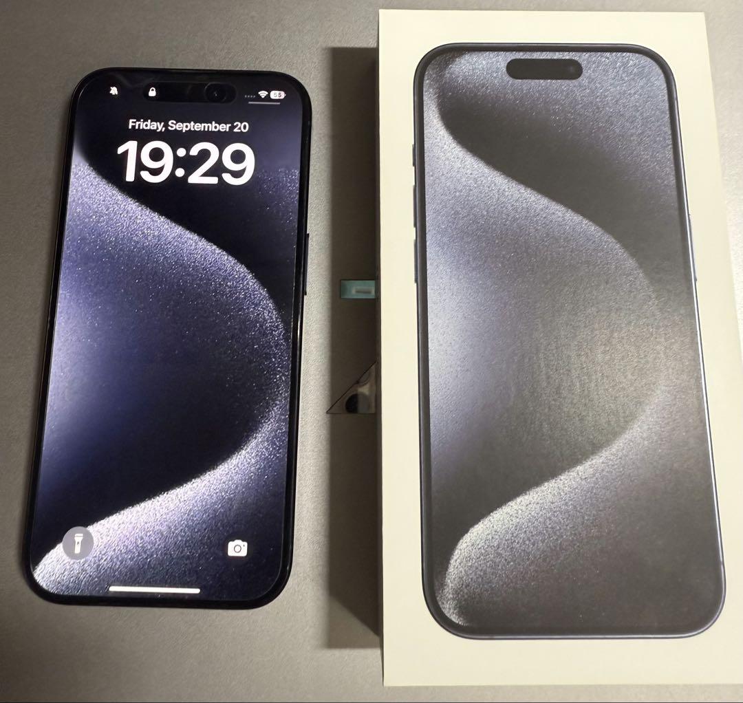 Apple iPhone 15 Pro 128GB ブルーチタニウム スマートフォン本体 Apple iPhone 15 Pro 128GB ブルーチタニウム スマートフォン本体