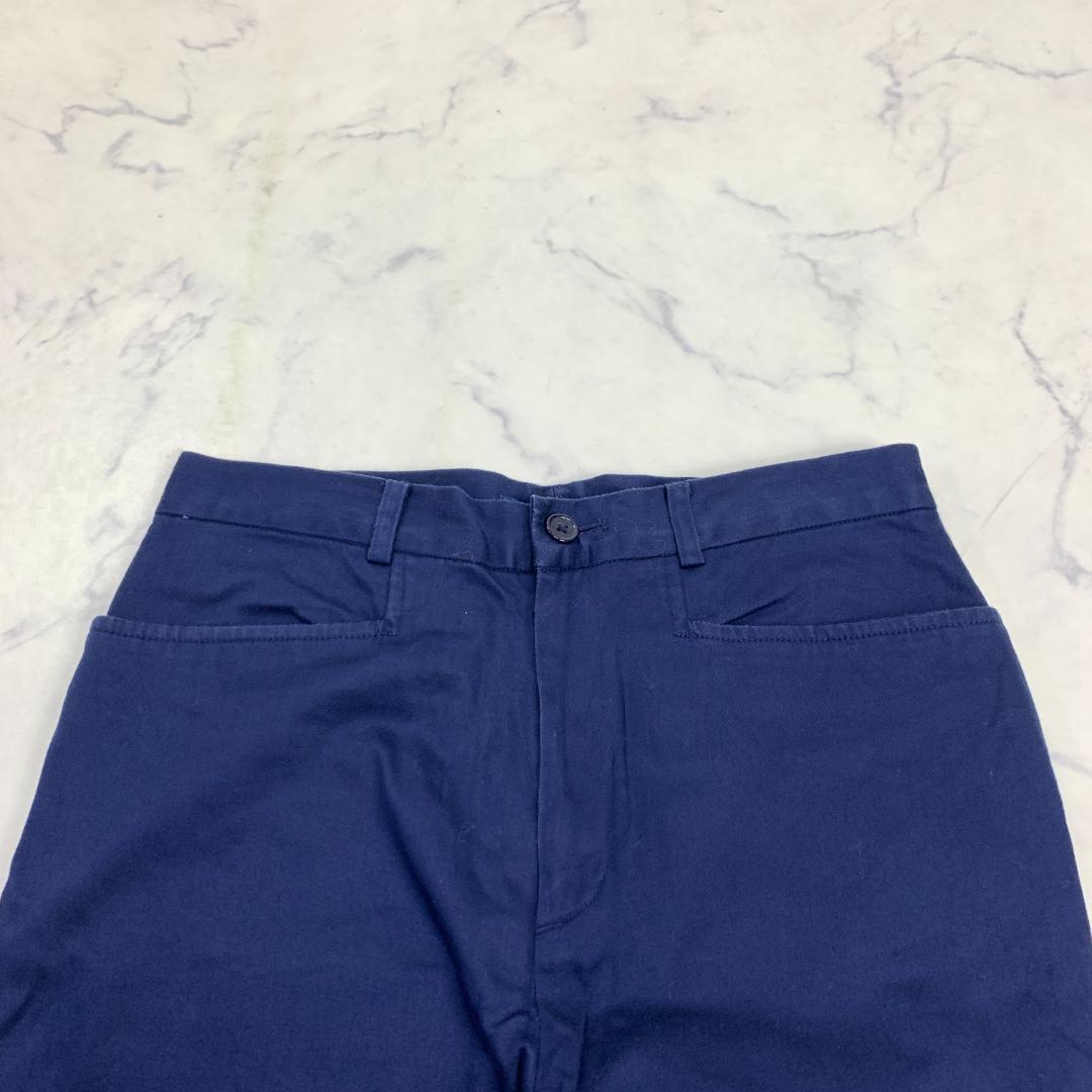 A4655 ラルフローレンゴルフ カジュアルパンツ 綿 ストレッチ 紺 ９