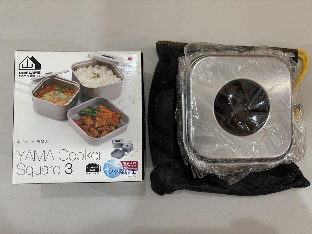 [新品] UNIFLAME YAMA Cooker Square 3