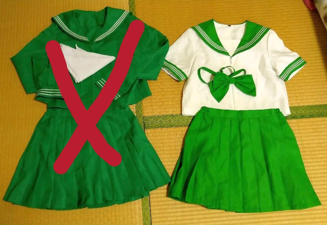 メルカリ セーラー服 夏冬用 Mサイズ グリーン コスプレ 1 537 中古や未使用のフリマ メルカリ セーラー服 夏冬用 Mサイズ グリーン コスプレ 1 537 中古や未使用のフリマ