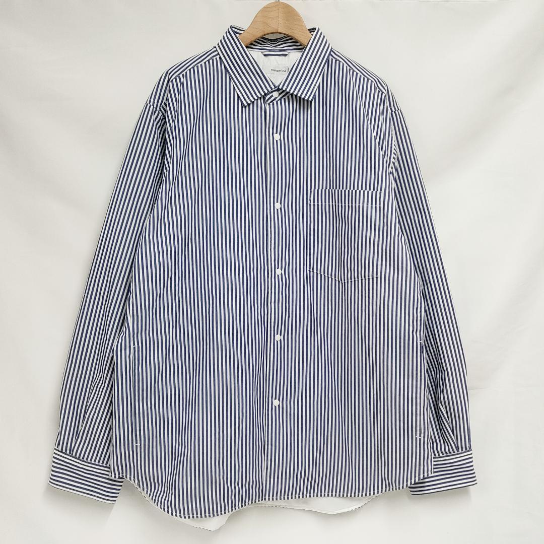 最新人気 未使用 ○☆新品 nanamica シャツ インサレーションストライプ ジャケット・アウター