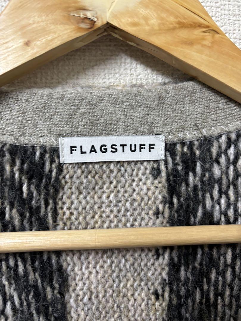 フラグスタフ FLAGSTUFF カーディガン Lサイズ