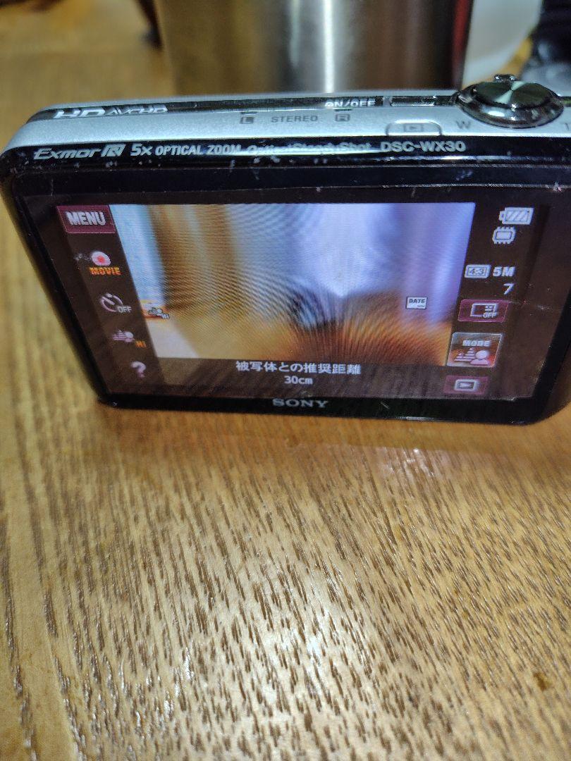 SONY Cyber-shot 16.2メガピクセル　DSC-WX30