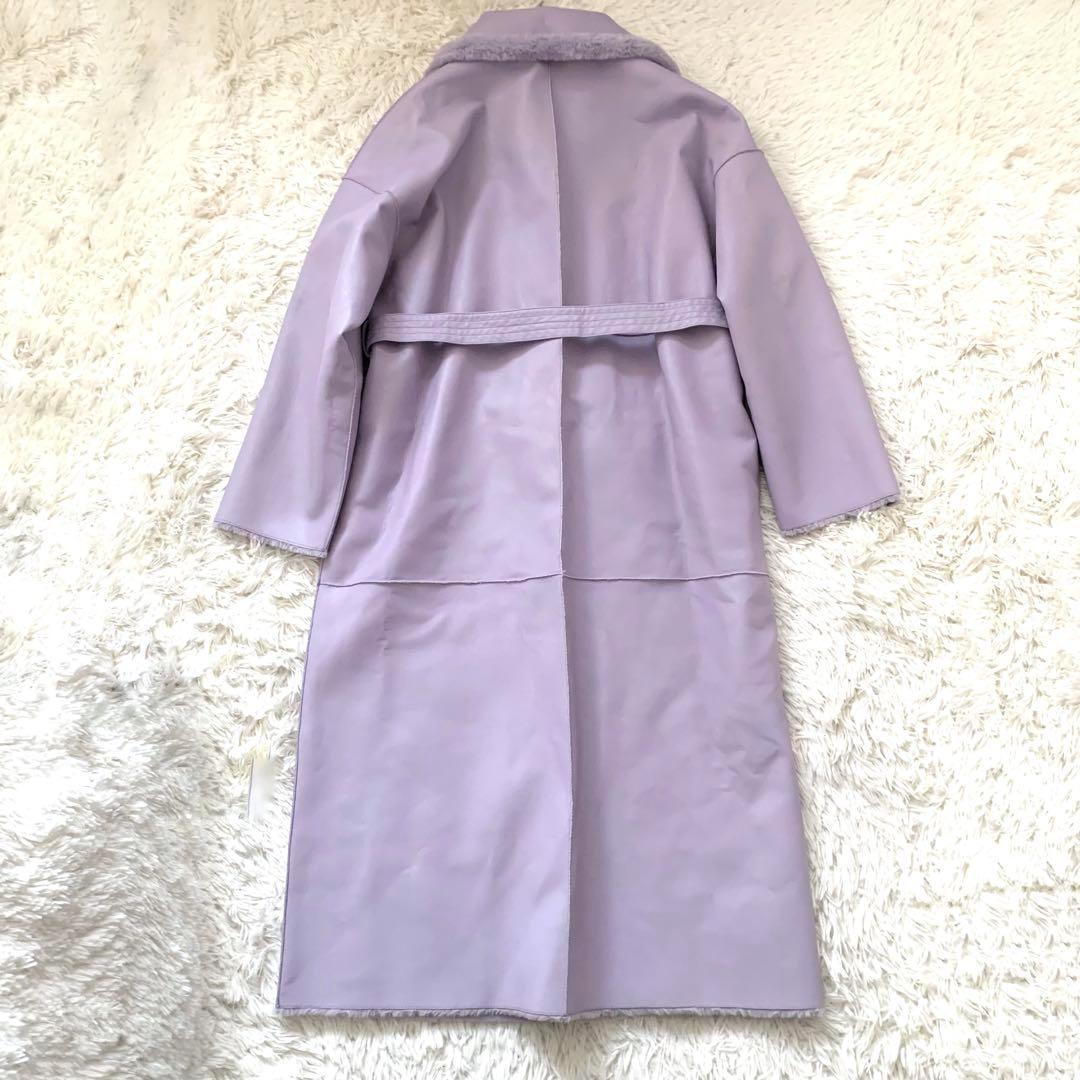極美品✨アメリヴィンテージ ロングコート レザー many way ボア ベルト