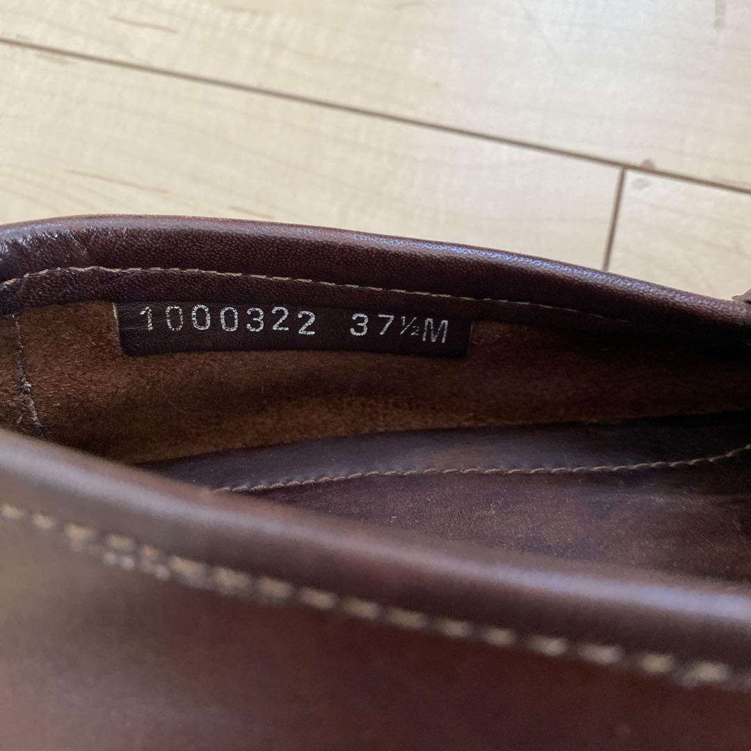 GUCCI ホースビットローファー【37ハーフ】ブラウン　ゴールド