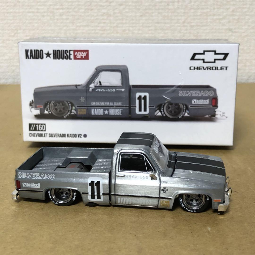 MINI GT 街道ハウス　シボレー シルバラード デュアリー V2 チェイス チェイスカー ミニGT 街道ハウス シボレー シルバラード KAIDO