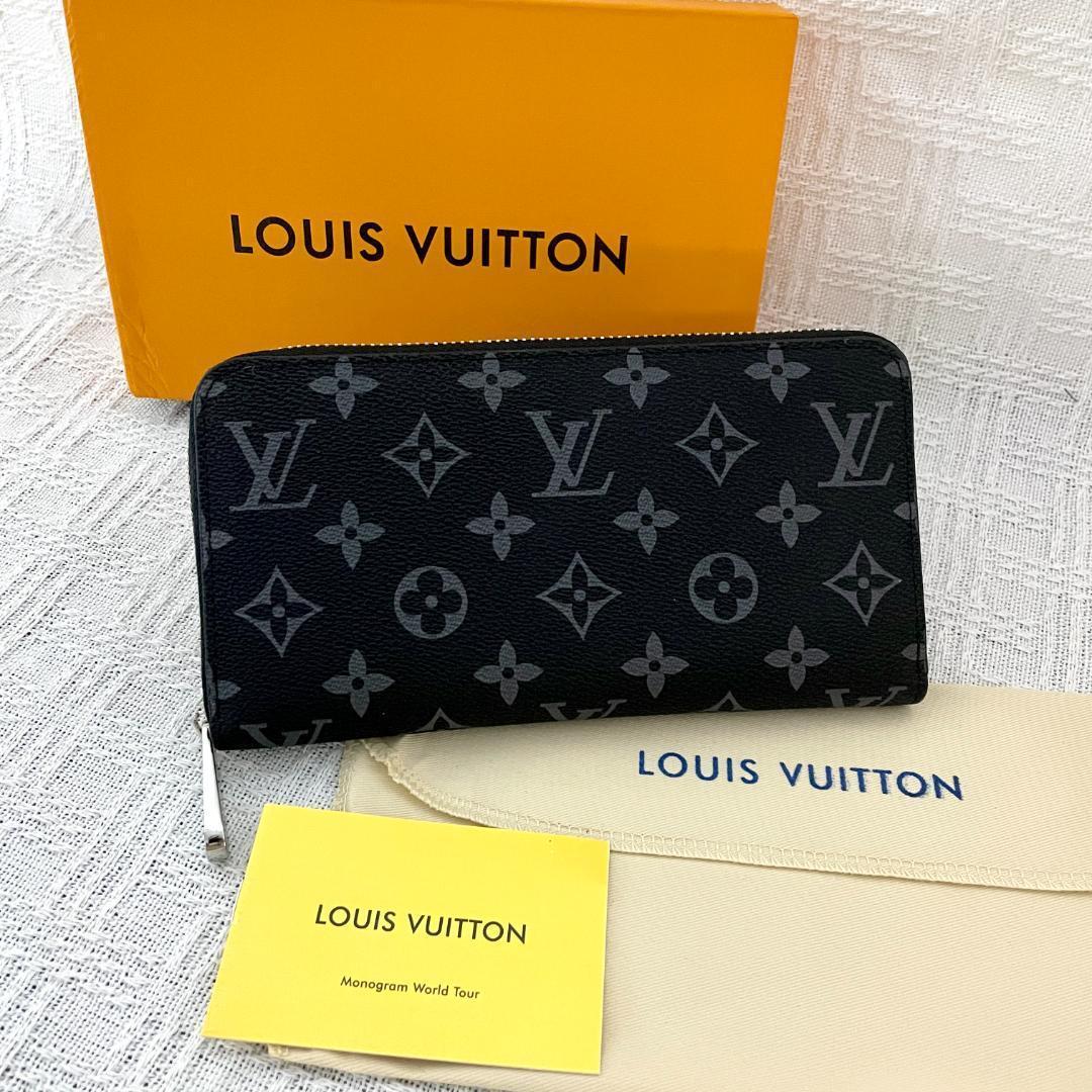美品★人気 希少LOUIS VUITTON ブラック 長財布