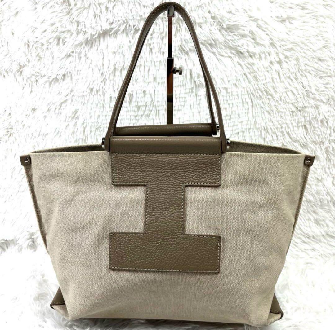 IACUCCI イアクッチ　ソルベット　トートバッグ　グレージュ