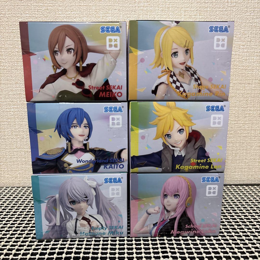 プロセカフィギュア32体セット 26体コンプ+セカイのボカロ6体セット プロセカ 各セカイのボカロ フィギュア 6体セット - メルカリ