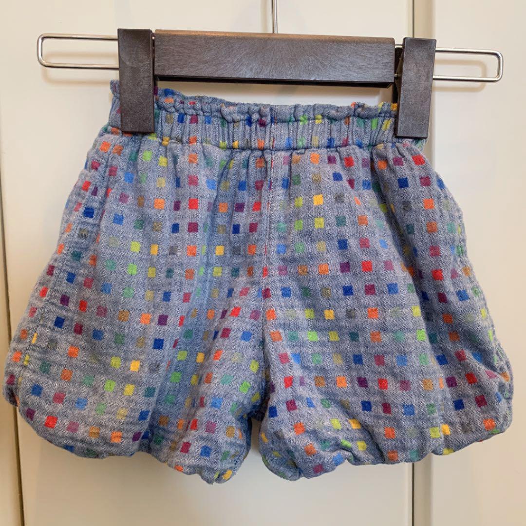 ANNA SUI mini ドット柄ショートパンツ 水玉短パン 90cm ズボン