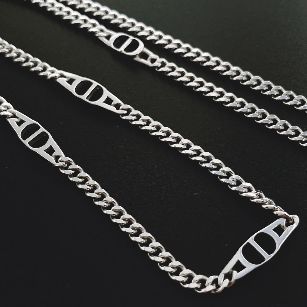 メーカー 一覧 ネックレス 925 ディオール 極美品＊dior シルバー ON291 メンズ アクセサリー