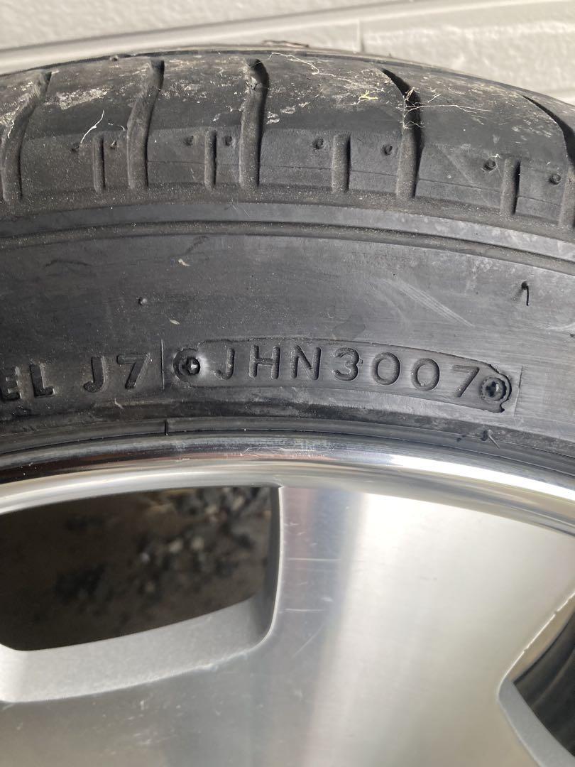 WORK EUROLINE 18インチ アルミ　タイヤ