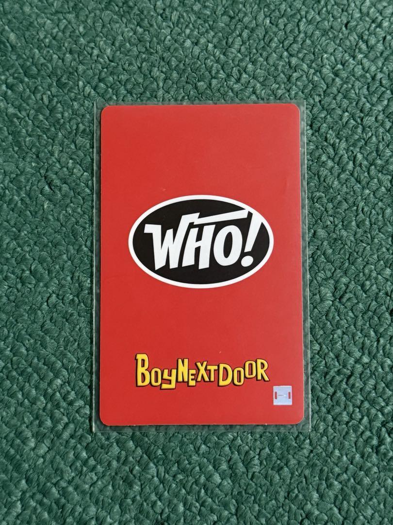 boynextdoor ボネクド テサン WHO ラキドロ
