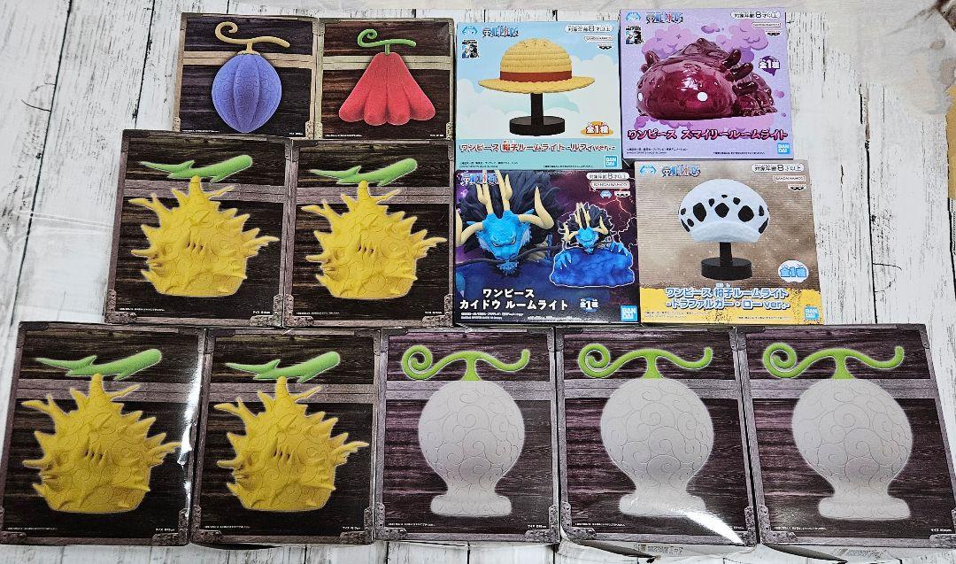 ワンピース 悪魔の実 ゴロゴロの実 ルームライトなど13個セット