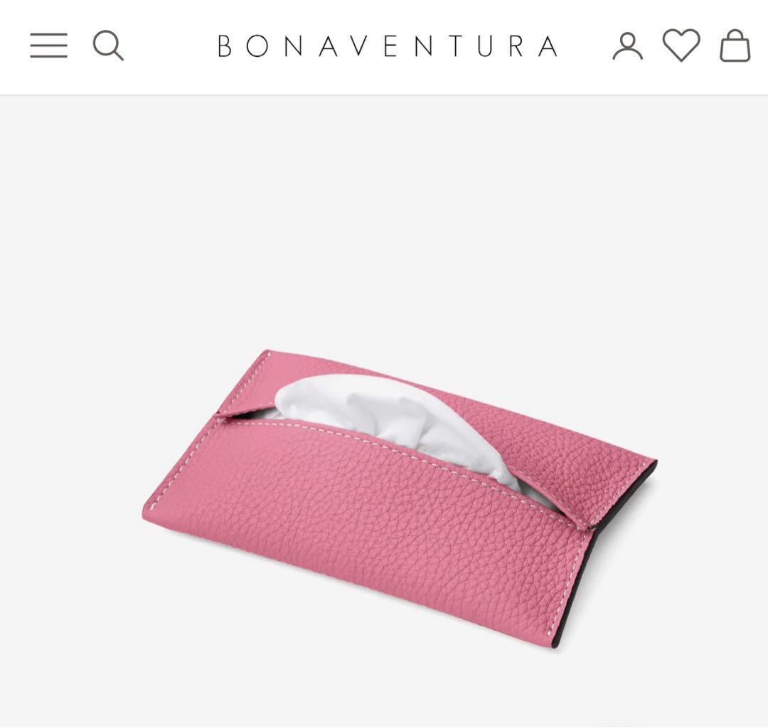BONAVENTURA(ボナベンチュラ) ティッシュケースアザレピンク