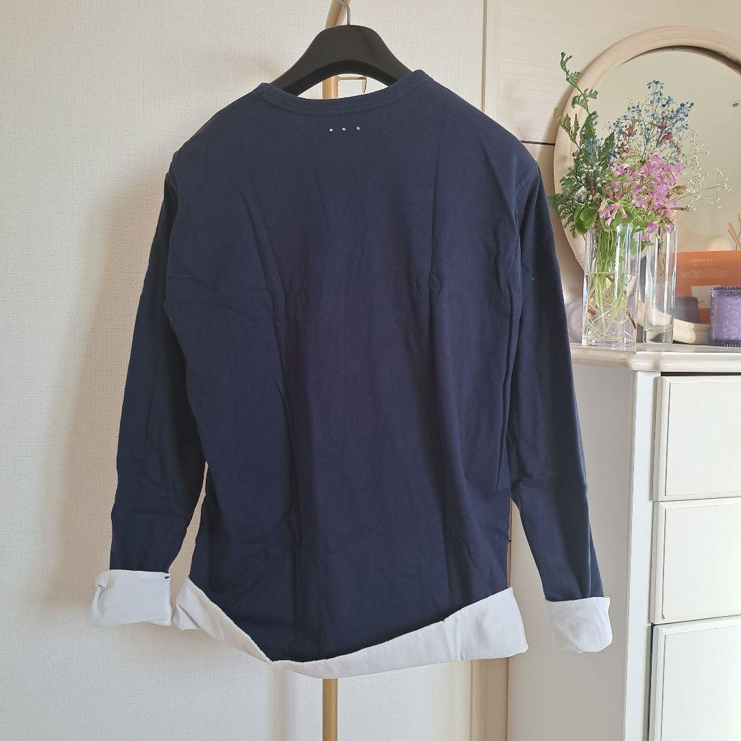ISSEY MIYAKE リバーシブル ネルシャツコットントップス長袖