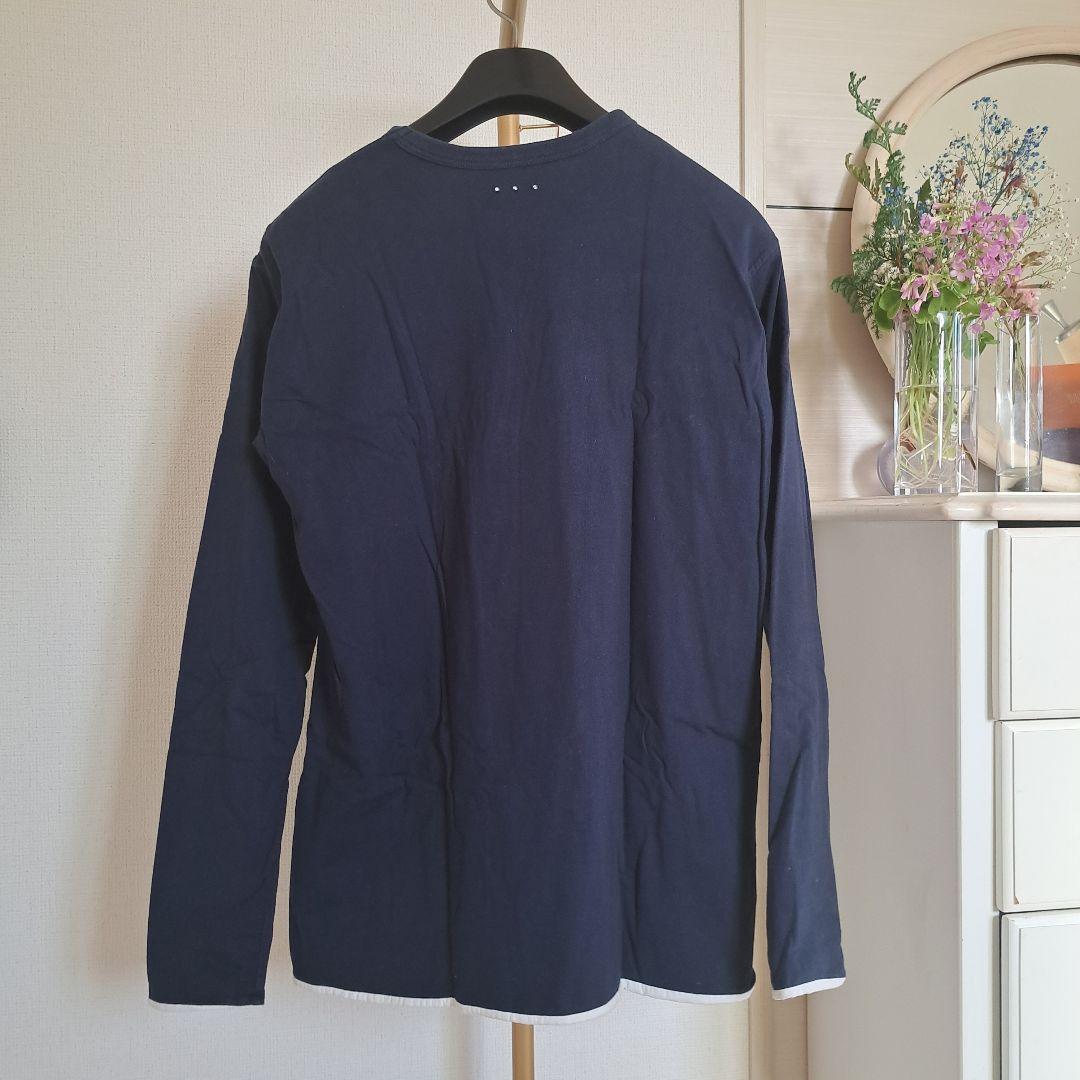 ISSEY MIYAKE リバーシブル ネルシャツコットントップス長袖
