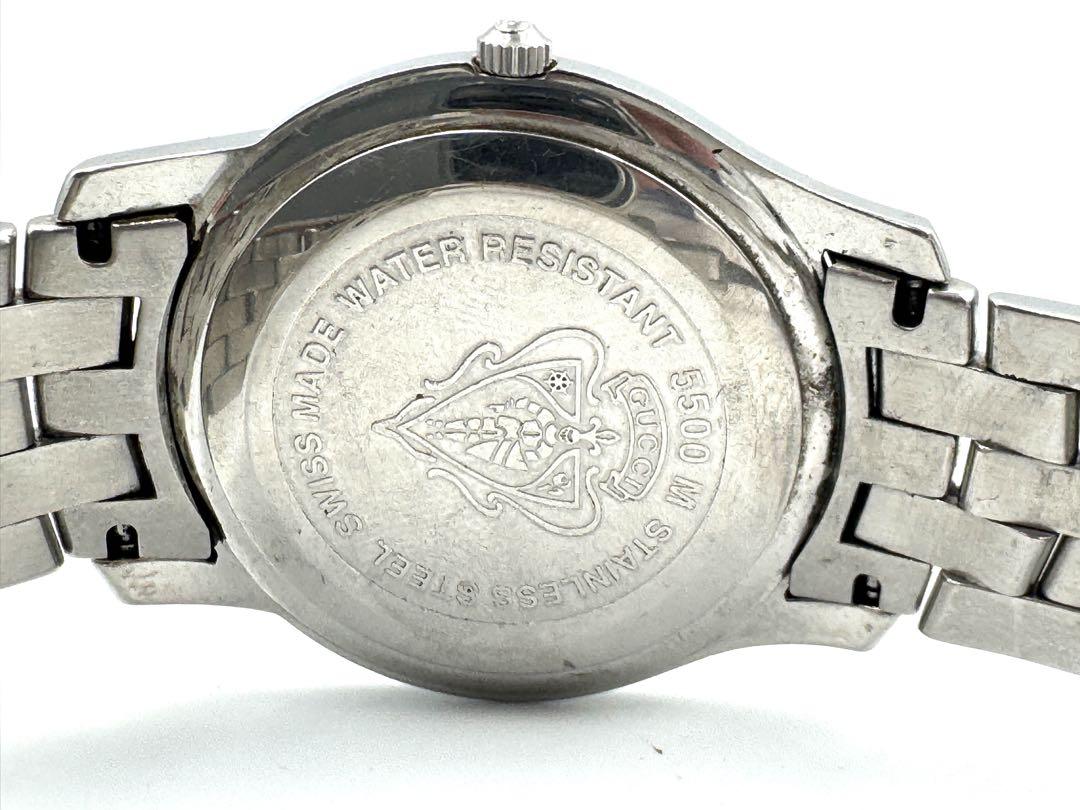 ジャンク GUCCI クォーツ腕時計 A4027 ジャンク GUCCI クォーツ腕時計 A4027