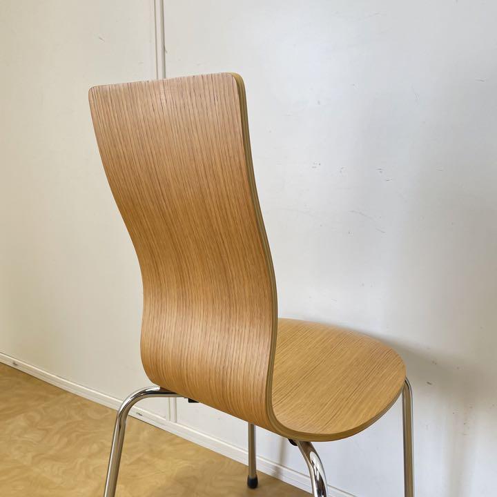 日本初の プライウッド 椅子 ダイニングチェア 無印良品 MUJI 希少 廃盤 椅子