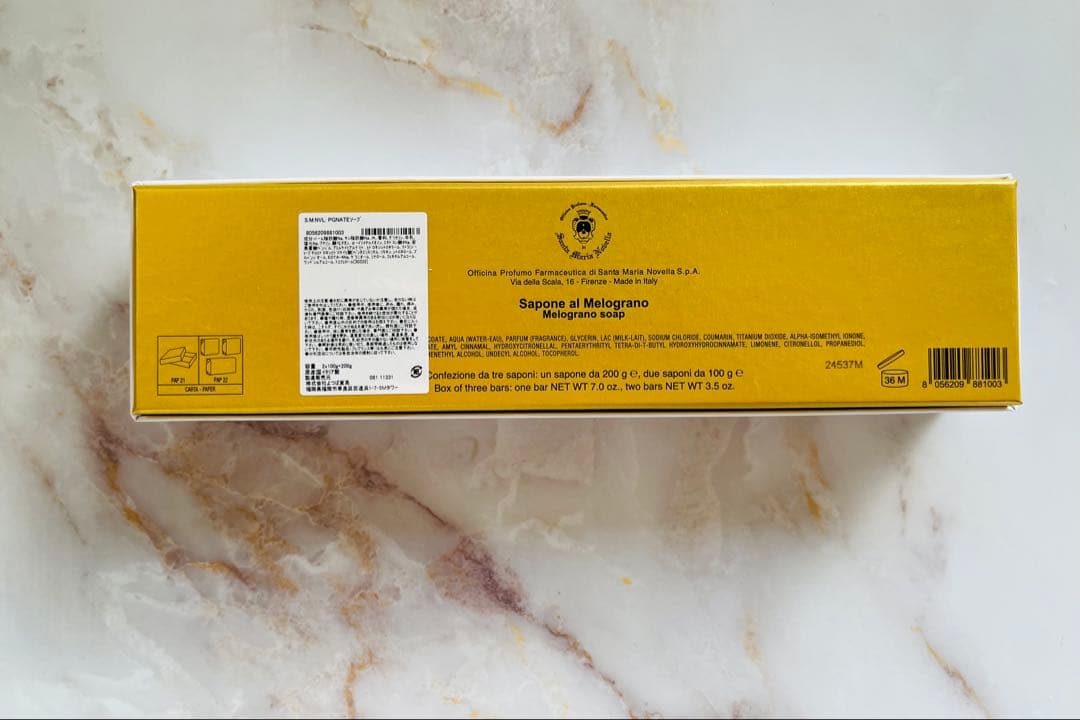 サンタマリアノヴェッラ ザクロソープ 3個