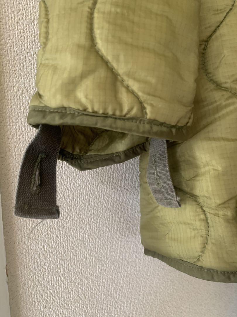 USED 米軍 M-65 フィールドジャケット用ライナー フロントボタン無し