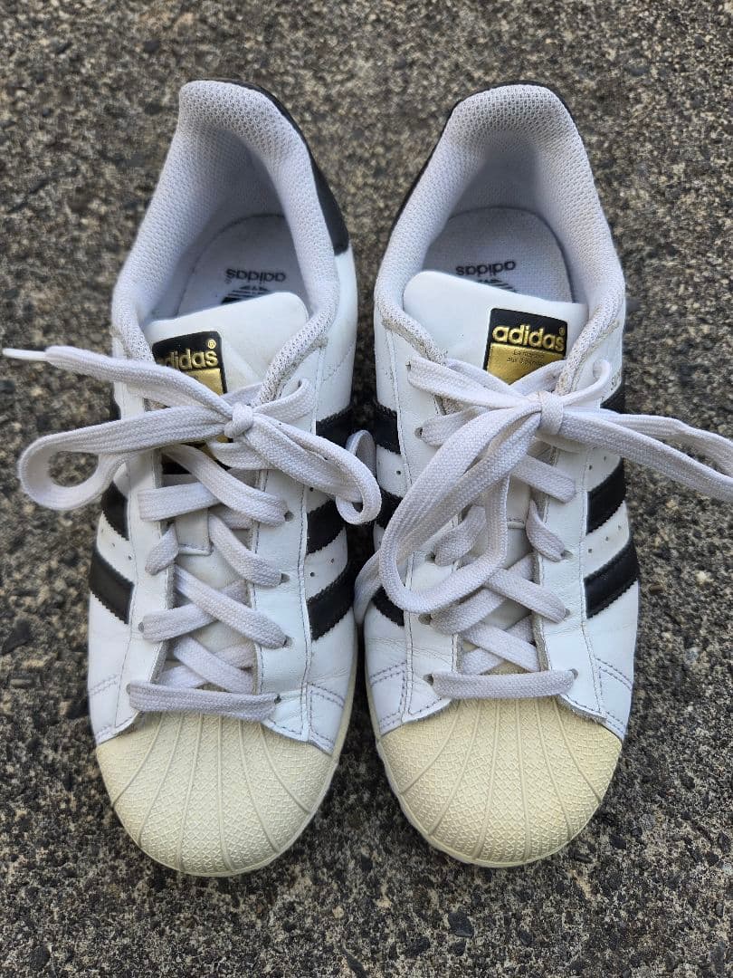 adidas スーパースター ホワイト/ブラック