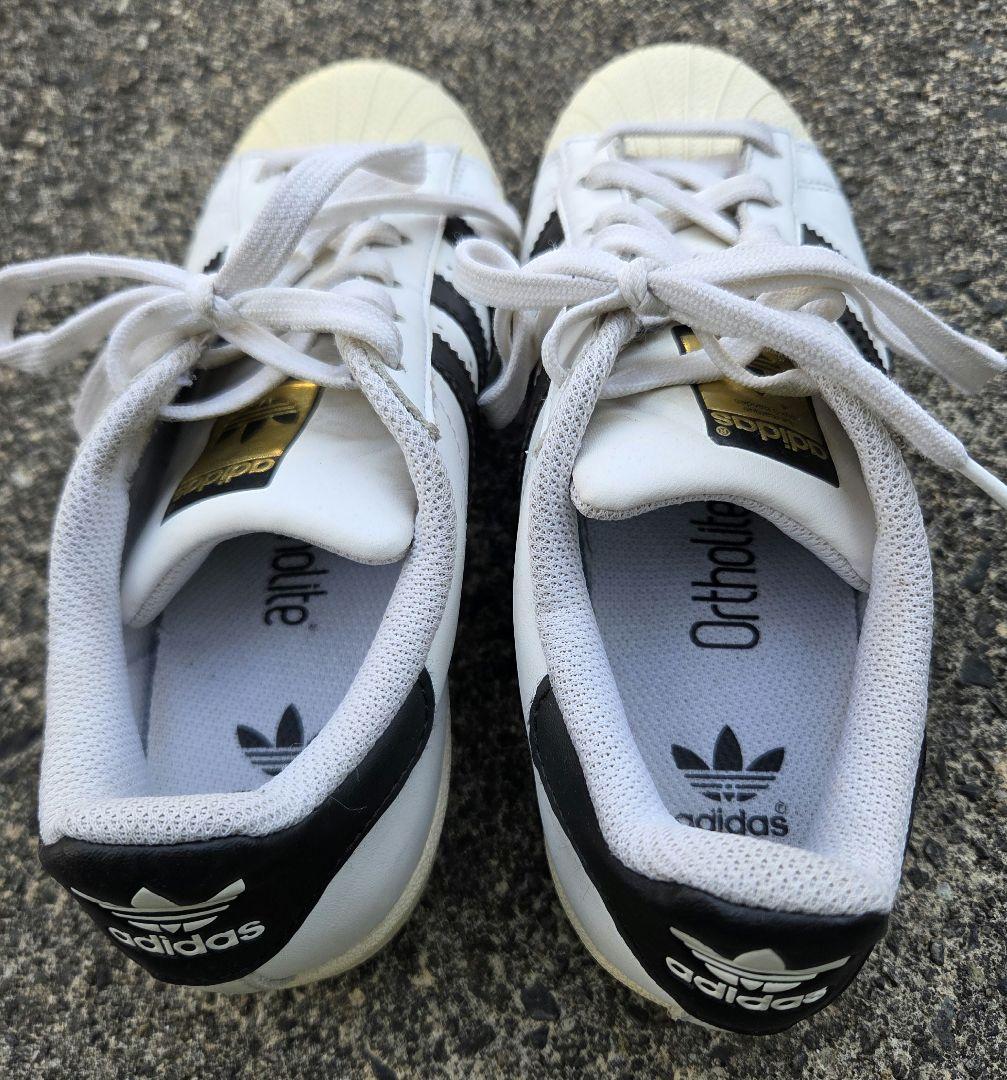 adidas スーパースター ホワイト/ブラック