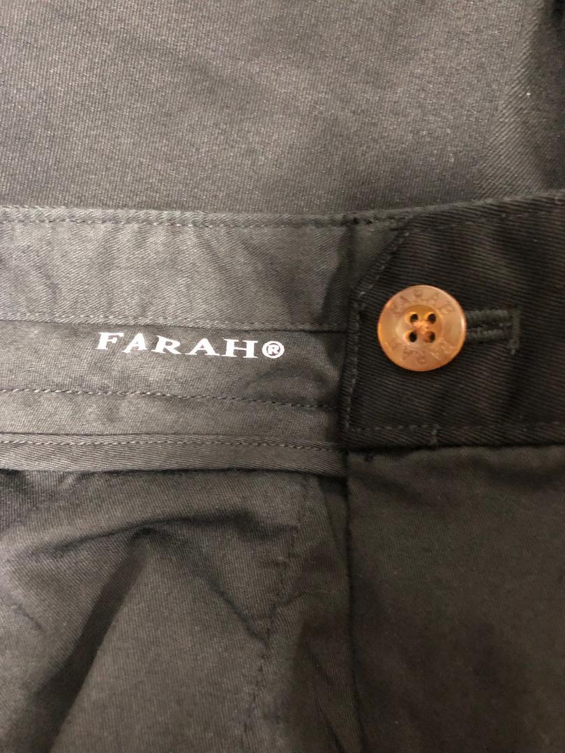 新品 FARAH 24SS Two tuck Wide ワイド チノ パンツ