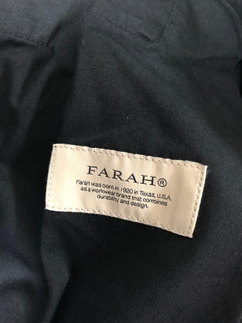 新品 FARAH 24SS Two tuck Wide ワイド チノ パンツ
