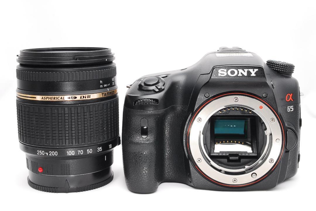 お買い得商品特集 - 販促エクスプレス ソニー SONY ♥ α65 一眼レフ ♥18-250mmレンズ♥初心者おすすめ デジタルカメラ