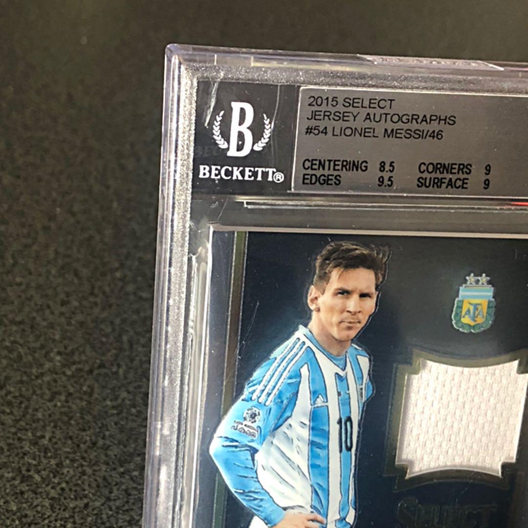15-16 PANINI SELECT メッシ直筆サインジャージーカード - メルカリ