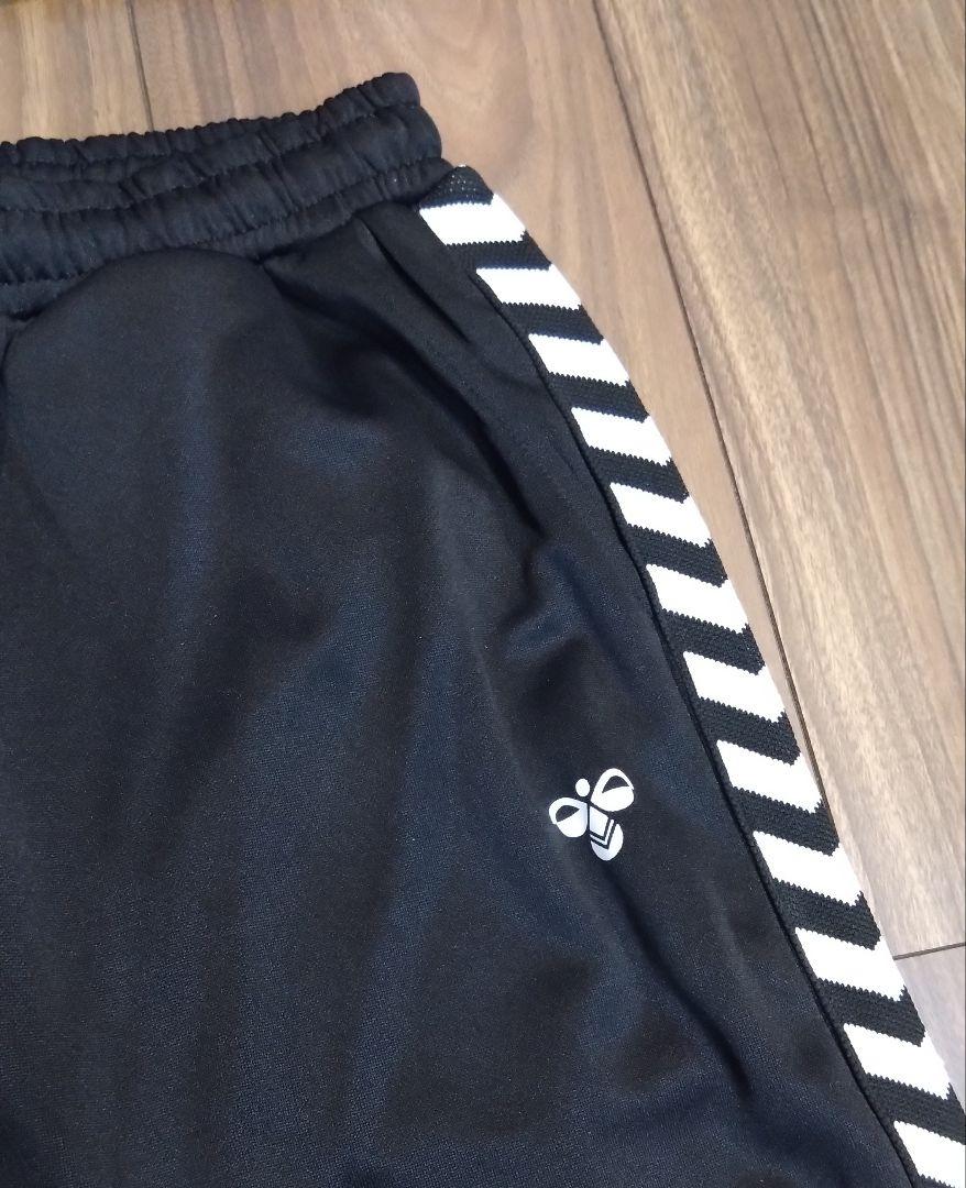 hummel　メンズ黒 ジャージ 上下セット【Lサイズ】