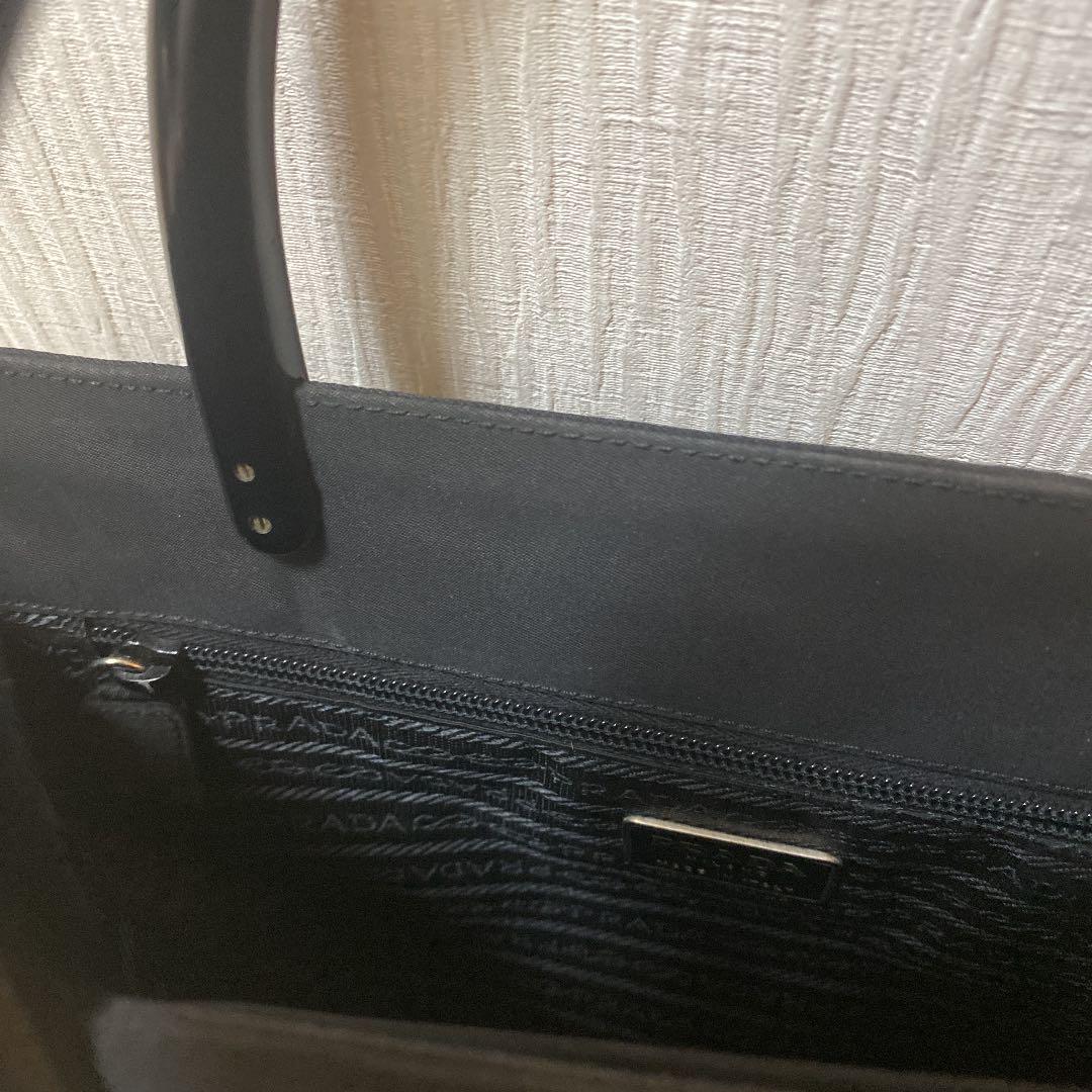 超激得格安 極美品 バッグ ナイロン 黒 Ml6Os-m31129219260 PRADA プラダ ハンドバッグ 限定SALE爆買い