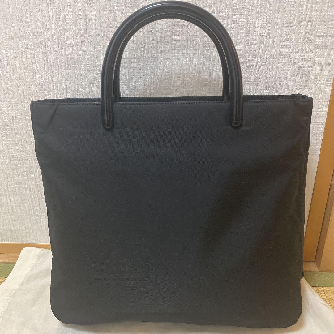 超激得格安 極美品 バッグ ナイロン 黒 Ml6Os-m31129219260 PRADA プラダ ハンドバッグ 限定SALE爆買い