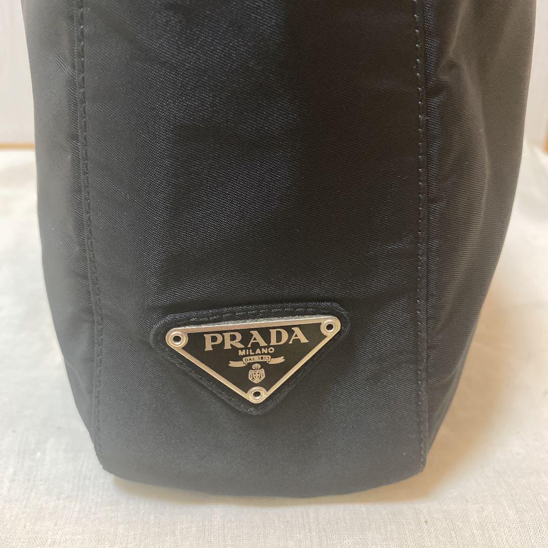 超激得格安 極美品 バッグ ナイロン 黒 Ml6Os-m31129219260 PRADA プラダ ハンドバッグ 限定SALE爆買い