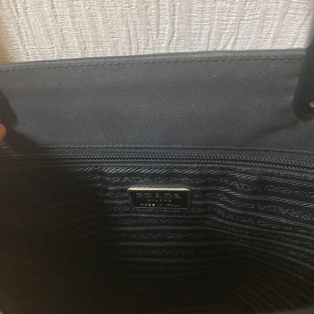 超激得格安 極美品 バッグ ナイロン 黒 Ml6Os-m31129219260 PRADA プラダ ハンドバッグ 限定SALE爆買い