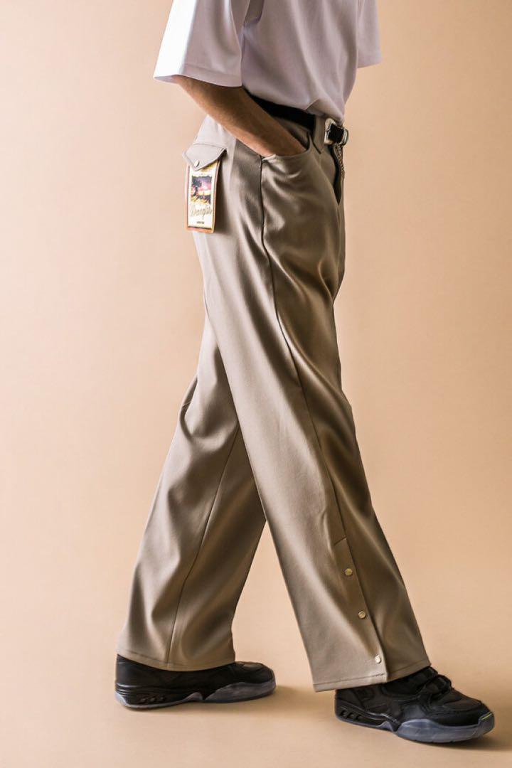 Wrangler × monkey time ワイドトラウザー パンツ S
