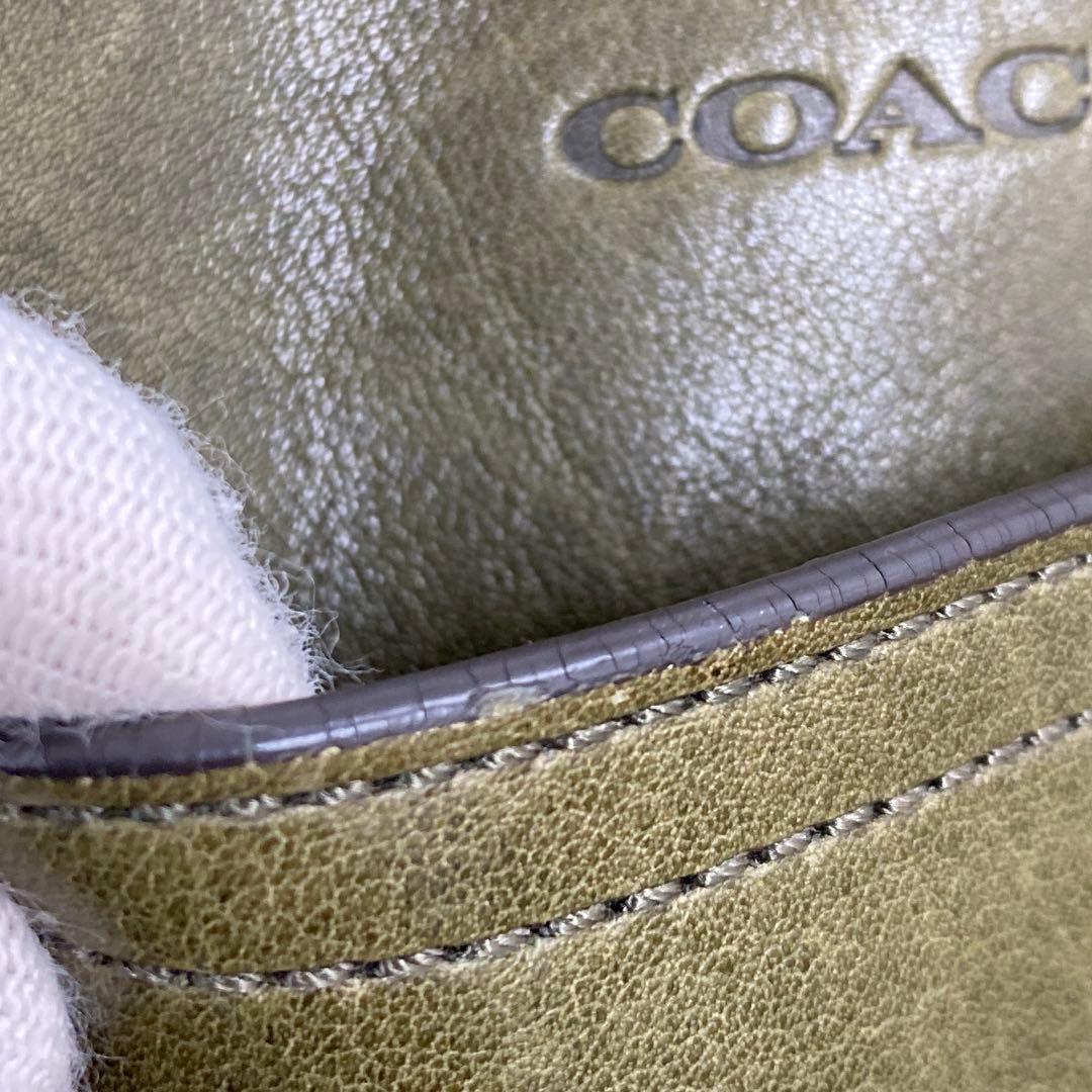 DBA08-7 コーチ ブリーカー カラー ブロック スリング バッグ