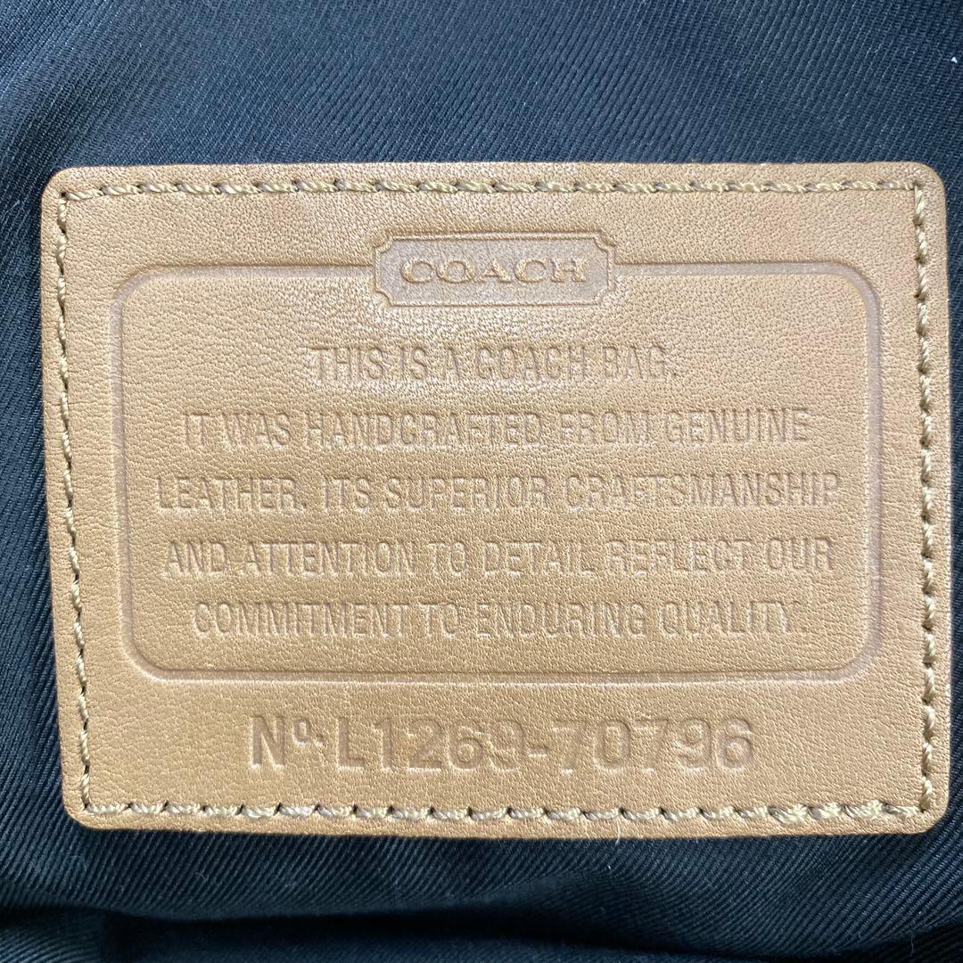 DBA08-7 コーチ ブリーカー カラー ブロック スリング バッグ