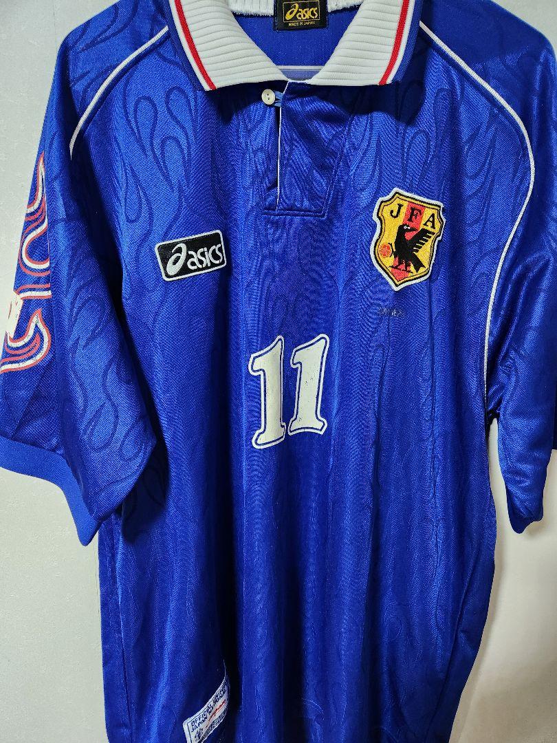 日本代表　1998　フランスW杯　ユニフォーム　三浦知良