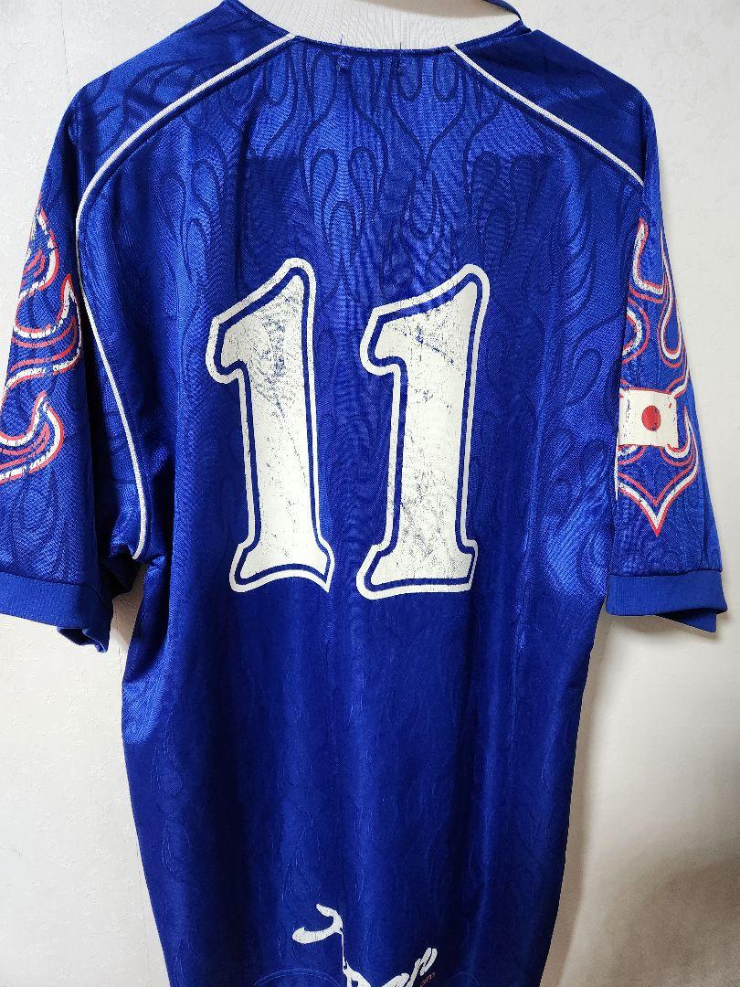 日本代表　1998　フランスW杯　ユニフォーム　三浦知良